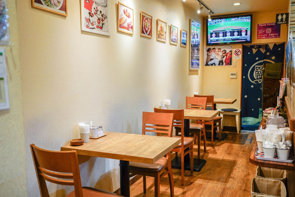 福咖啡fuku cafe X魔王 東京上野美味超厚舒芙蕾鬆餅 想吃布丁又想吃鬆餅就來這裡吃吧 東京咖啡廳 地鐵入谷站 內文有店家資訊 @魔王的碗公