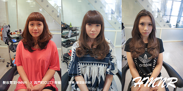 『髮妝』髮妝霓室 HMNR 阿樂與小佩  銀色冒險創作&#8221;實驗性髮妝&#8221;! @魔王的碗公