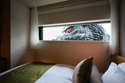 新宿 哥吉拉飯店 格拉斯麗新宿酒店 (Hotel Gracery Shinjuku) 一日一室限定哥吉拉房『內文有旅館資訊』 @魔王的碗公